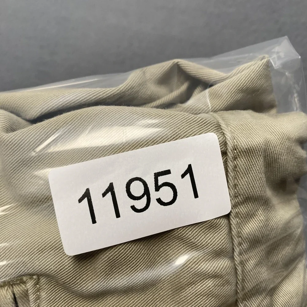 Polo Ralph Lauren Pants Mens 36x32 Beige Preston Chino 100% Cotton Classic Fit‎